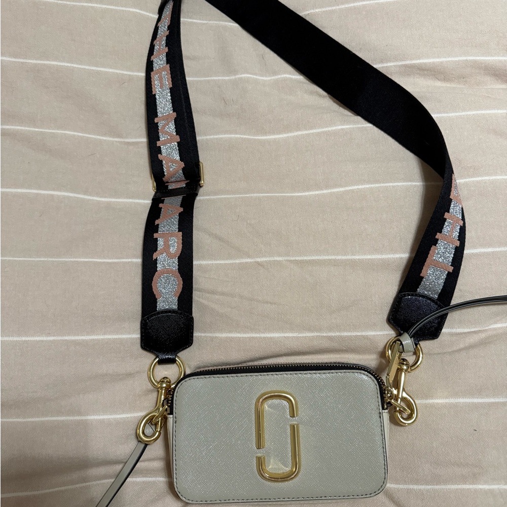 Marc Jacobs Gray Crossbody Bag